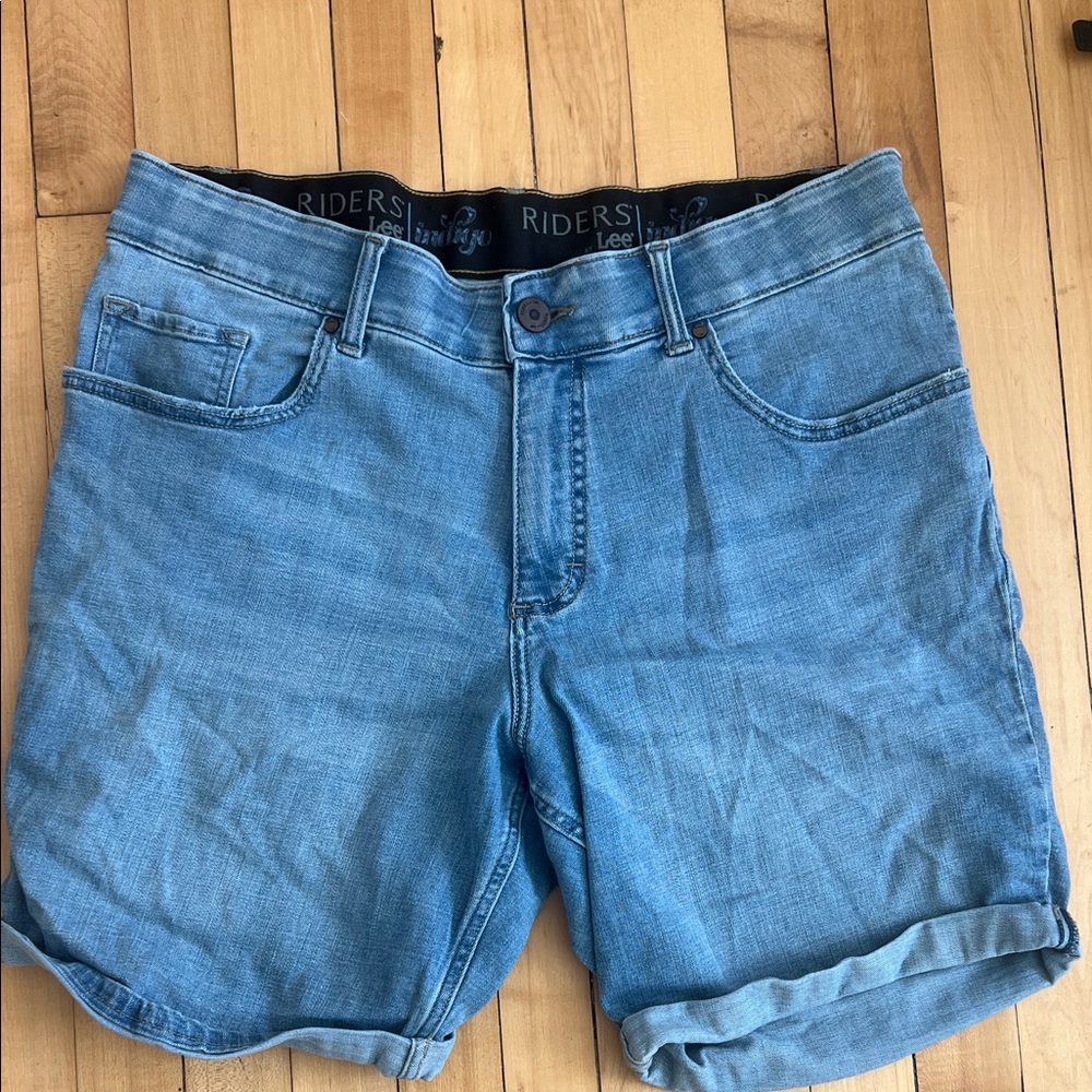 Lee Riders Blue Denim Shorts